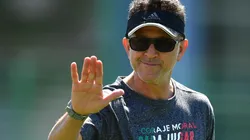 El Profe Osorio le dio cátedra a Wanchope en la práctica del Tricolor.