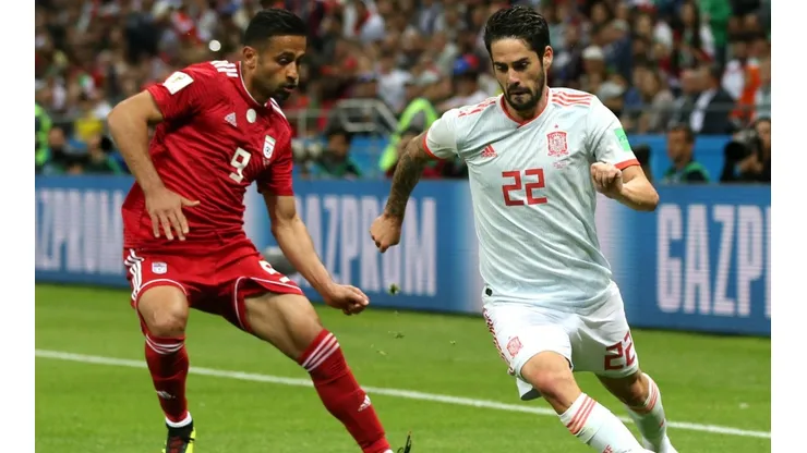 Isco con la pelota