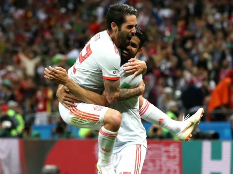 España sufrió contra Irán, pero se subió a la cima del grupo