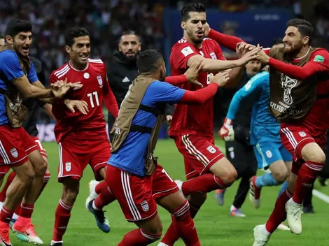 Irán festejó como nadie su gol ante España... ¡pero el árbitro se lo anuló!