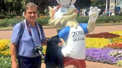 Jorge Luis Pinto se encuentra en Rusia como analista para radio y televisión de Colombia