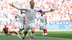Foto de Cristiano Ronaldo con la Selección de Portugal