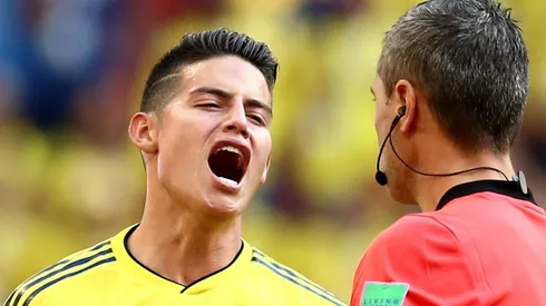 James se pelea con el árbitro