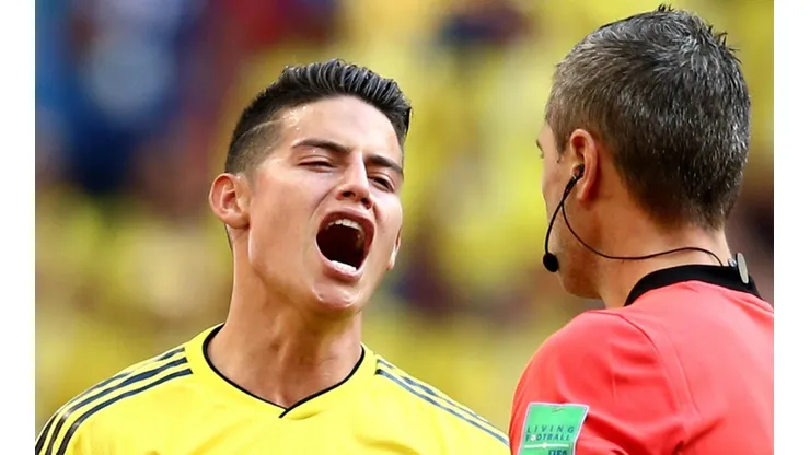 James se pelea con el árbitro