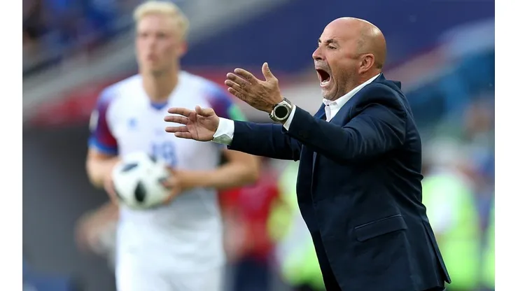 Sampaoli, enojado