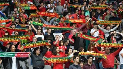 La hinchada de Portugal