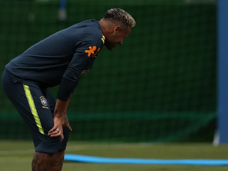 Video: así se retiró Neymar de la práctica de Brasil