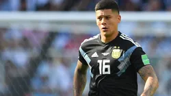 El mensaje de Marcos Rojo: "Mastico y sigo"