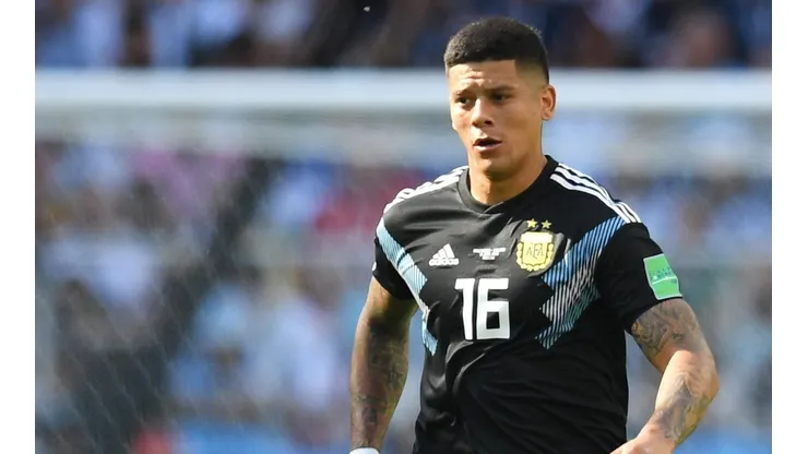 El mensaje de Marcos Rojo: "Mastico y sigo"