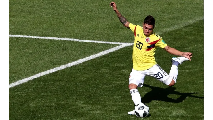 Juan Fernando Quintero fue el autor del único gol de la Selección Colombia.