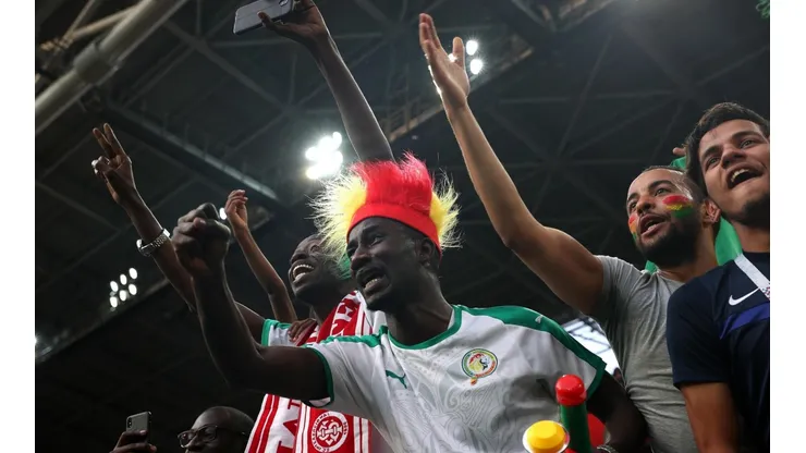 TODO SENEGAL. Muchos fanáticos en el Spartak Moscú en el triunfo contra Polonia (Foto: Getty).
