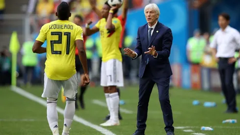 Foto de José Pékerman, entrenador de la Selección Colombia.