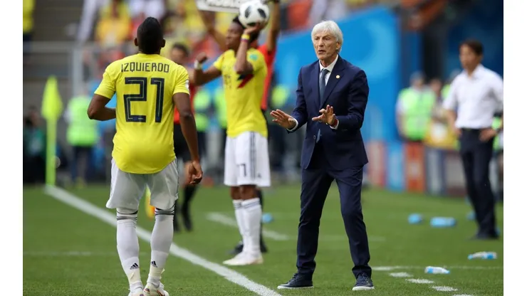 Foto de José Pékerman, entrenador de la Selección Colombia.