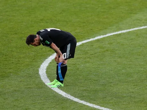 Peor que en Argentina: en España le dieron con todo a Messi tras el empate con Islandia