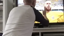 Aficionado sueco imitó a la mujer mexicana en la previa del partido