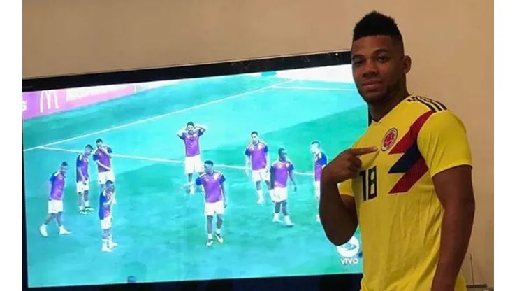 Foto de Frank Fabra en Instagram