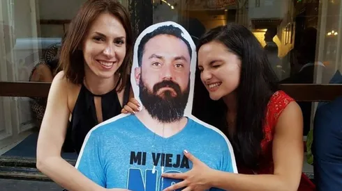 La figura del popular Javier.