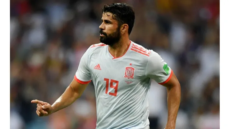 Diego Costa en su estreno goleador en el Mundial.
