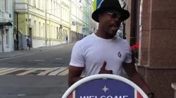 Evrá haciendo sus locuras en Rusia.