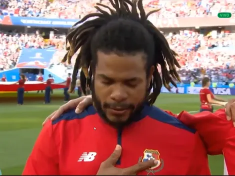 Las lágrimas de un país entero: Román Torres lloró con el himno de Panamá