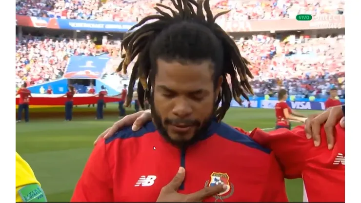 Las lágrimas de un país entero: Román Torres lloró con el himno de Panamá