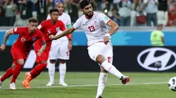 Ferjani Sassi, desde el punto penal, igualó el encuentro ante Inglaterra
