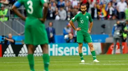 Fuego en el avión de Arabia Saudita