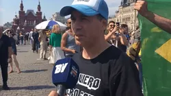 Pablo Lescano desde Rusia: "Lo mejor para nuestro país"