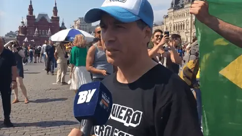 Pablo Lescano desde Rusia: "Lo mejor para nuestro país"