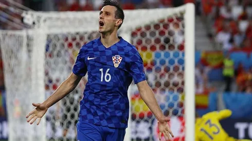 Nikola Kalinic en la Selección de Croacia.