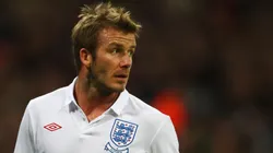 David Beckham en la Selección de Inglaterra.