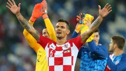 Dejan Lovren festeja el triunfo sobre Nigeria.