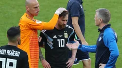 DECEPCIÓN. El equipo argentino no pudo con Islandia.