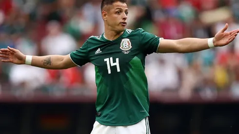 Chicharito celebró la victoria ante Alemania en las redes.