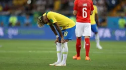 Neymar no tuvo un buen partido ante Suiza.
