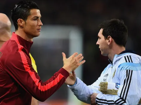 El festejo de Cristiano Ronaldo que podría haber sido para Messi