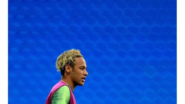 Neymar y su nuevo look