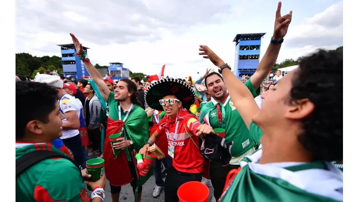 Los mexicanos llevan todo el calor a Moscú.