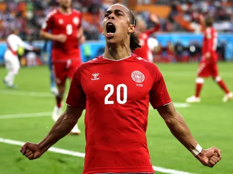 La jugada destacada del duelo entre Perú y Dinamarca