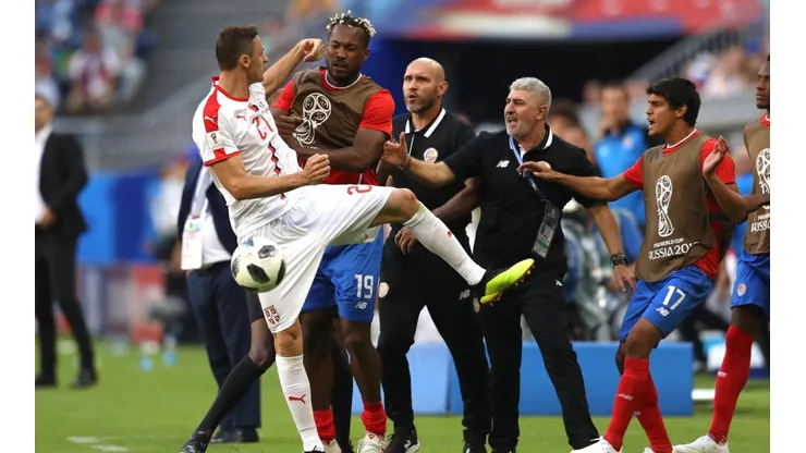 Se pudrió todo con Costa Rica y Serbia