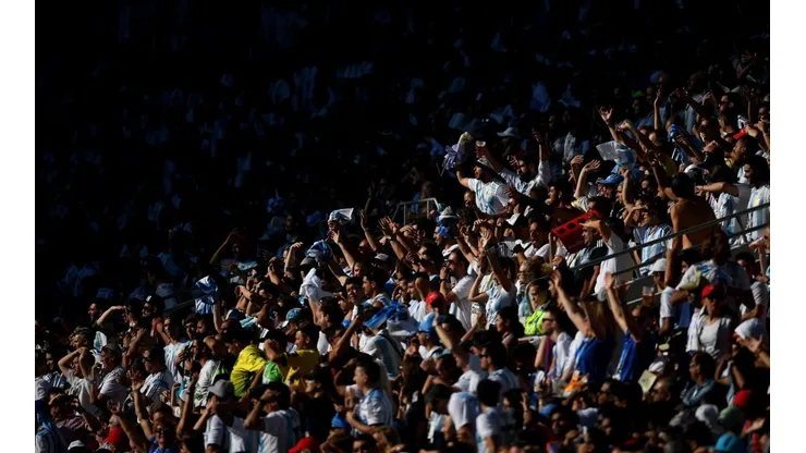La hinchada argentina no se bancó las cargadas