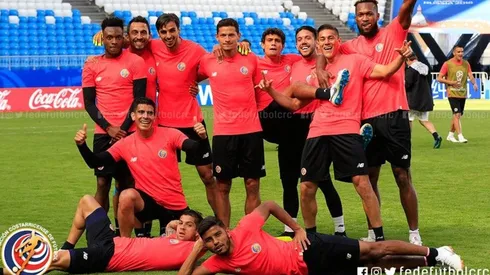 Los ticos se divirtieron durante la sesión recreativa de reconocimiento al estadio de Samara