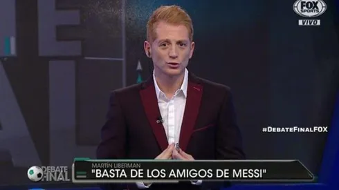 Liberman criticó a la Selección Argentina