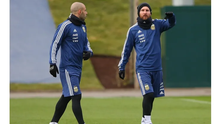 Messi y Mascherano, hombres récord