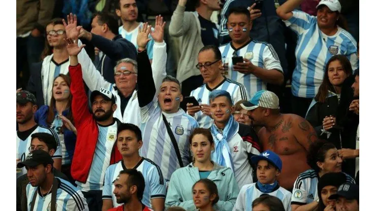 ARGENTINOS EN RUSIA. Los latinoamericanos, en su mayoría de Argentina, hacen de locales en Rusia 2018.