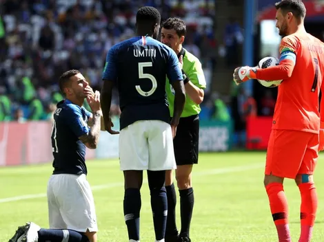 ¡No le importa nada! Umtiti subió un meme suyo a su historia de Instagram