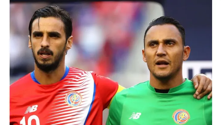 Bryan Ruiz y Keylor Navas, Costa Rica.