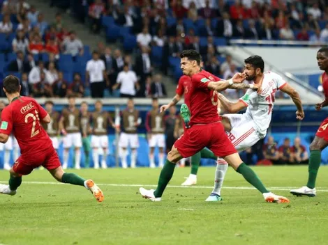 Diego Costa bajó a Pepe, eludió a dos y liquidó a Portugal