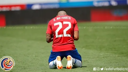 El defensor publicó el emotivo mensajes a Costa Rica en sus redes sociales