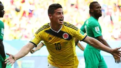 James Rodríguez se recupera de su molestia muscular en Rusia.